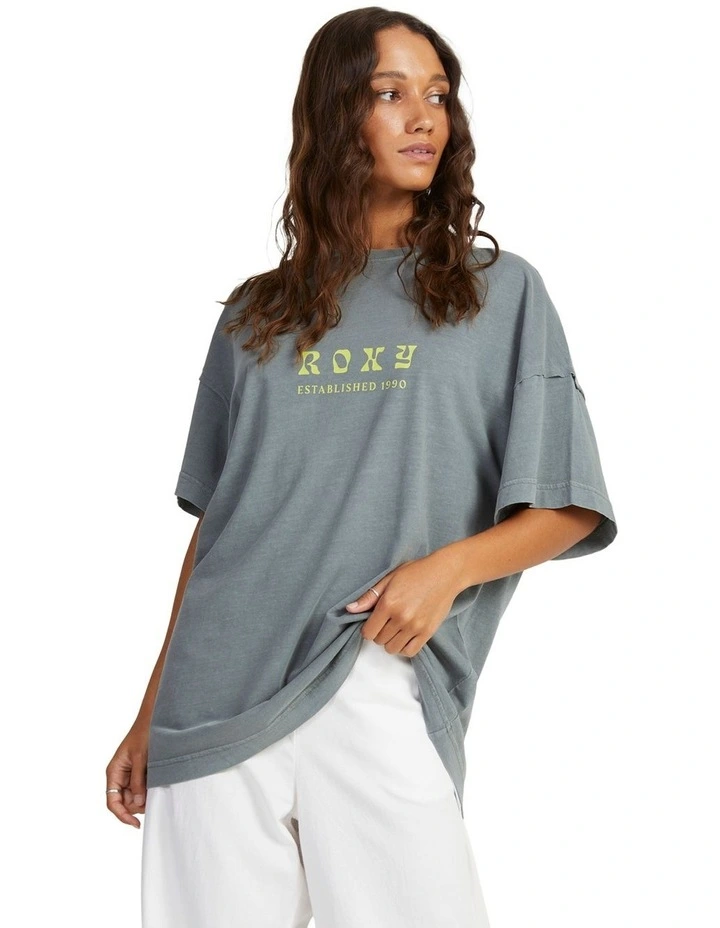 Sweet Janis Boyfriend T-shirt in Agave Green image 1