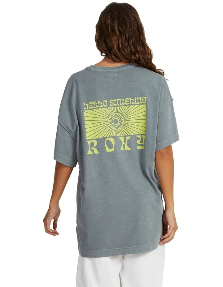 Sweet Janis Boyfriend T-shirt in Agave Green image 2