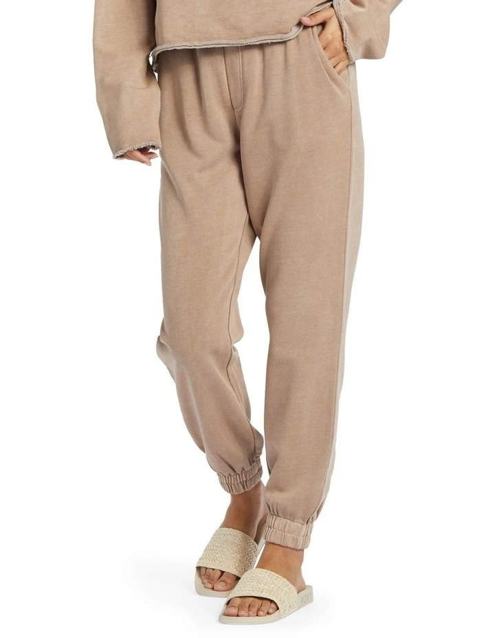 Doheny Baggy Track Trousers in Root Beer image 1