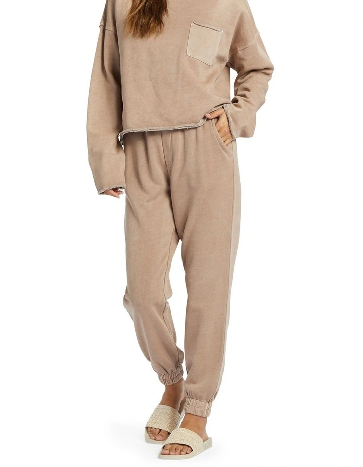 Doheny Baggy Track Trousers in Root Beer image 3