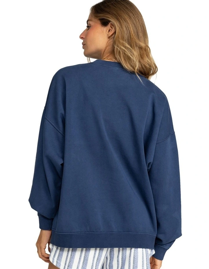 Lineup Pullover Sweatshirt in Naval Academy image 2