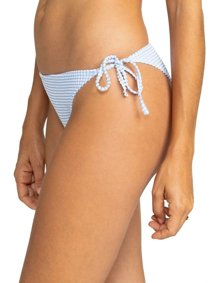 EIDON Costume Intero Donna Tiki | Parte Inferiore Slip Con Legacci Ai Fianchi E Dettaglio Arricciato | Vita Bassa, Copertura Cheeky