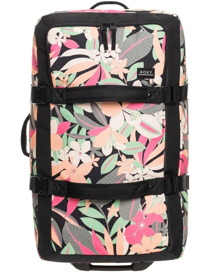 Travel Dreaming Medium Wheelie Suitcase in Anthracite Palm Song image 1