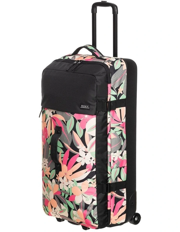 Big Souvenir Large Wheelie Suitcase 825L in Anthracite Palm Song image 3