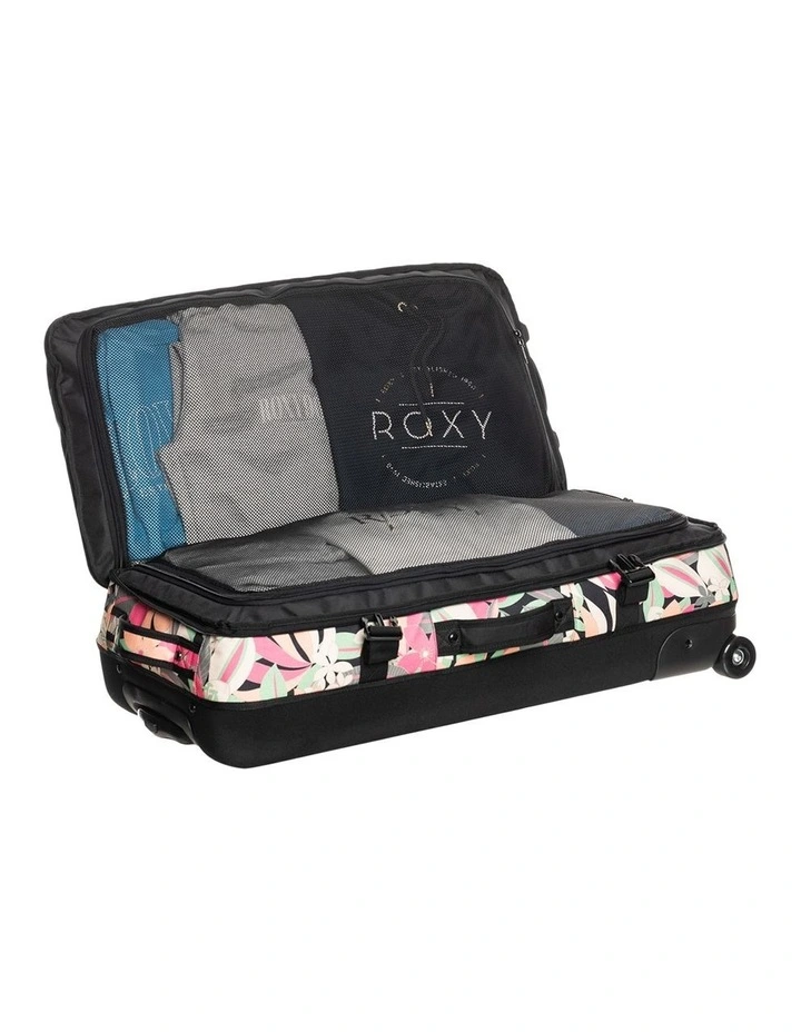 Big Souvenir Large Wheelie Suitcase 825L in Anthracite Palm Song image 4