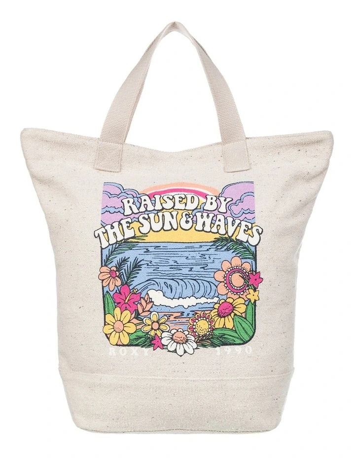 Drink The Wave Backpack in Tapioca image 1