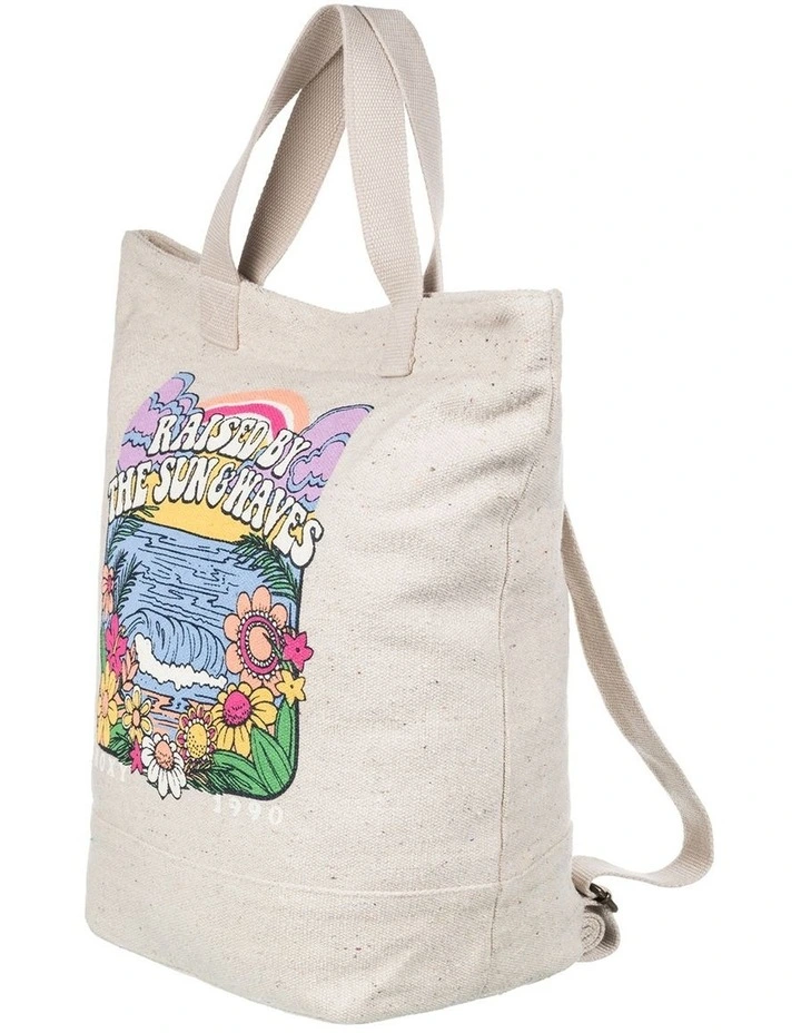 Drink The Wave Backpack in Tapioca image 3