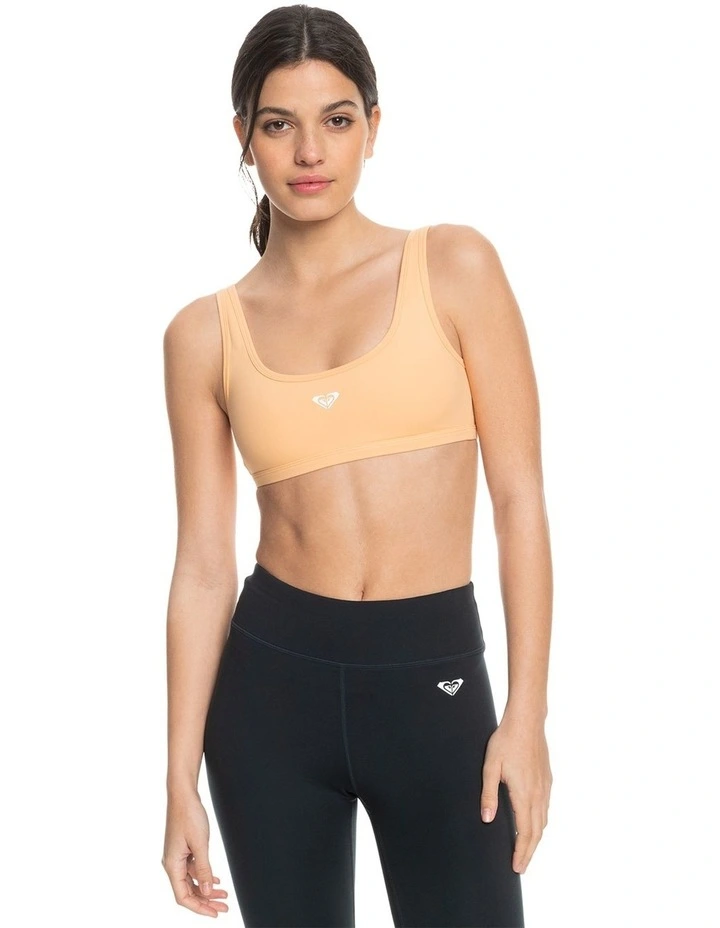 Heart Into It Low Support Sports Bra in Peach Fuzz image 1