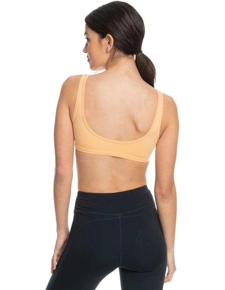 Heart Into It Low Support Sports Bra in Peach Fuzz image 2