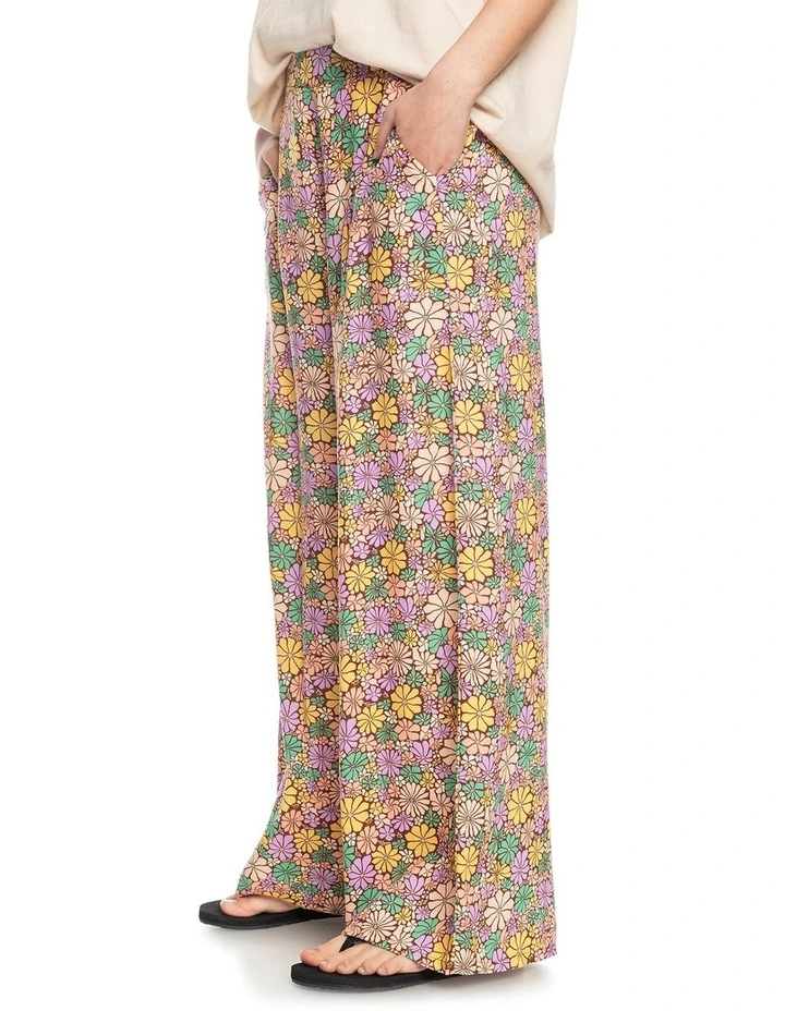 Midnight Avenue Elasticated Waist Trousers in Root Beer image 3