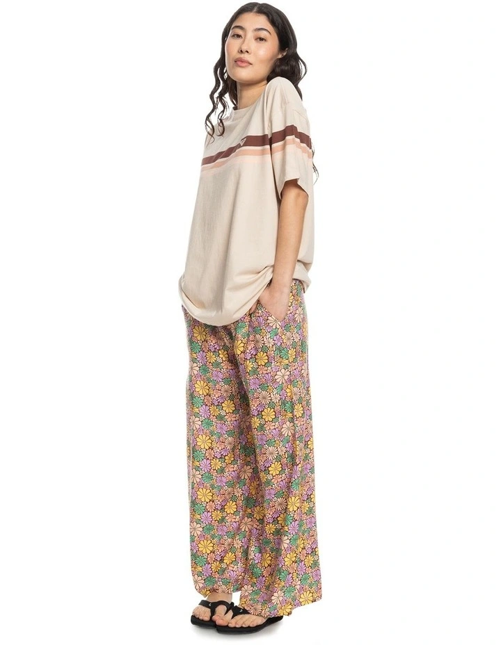 Midnight Avenue Elasticated Waist Trousers in Root Beer image 5