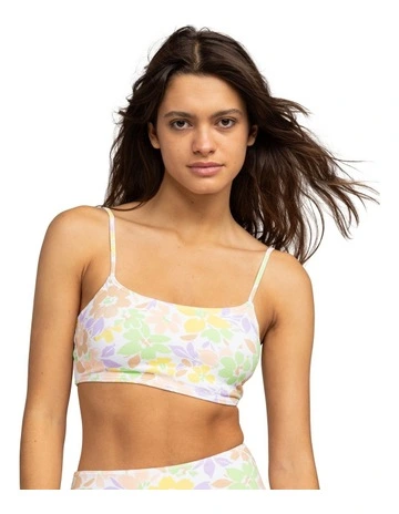 Bralette Bikini Top in White