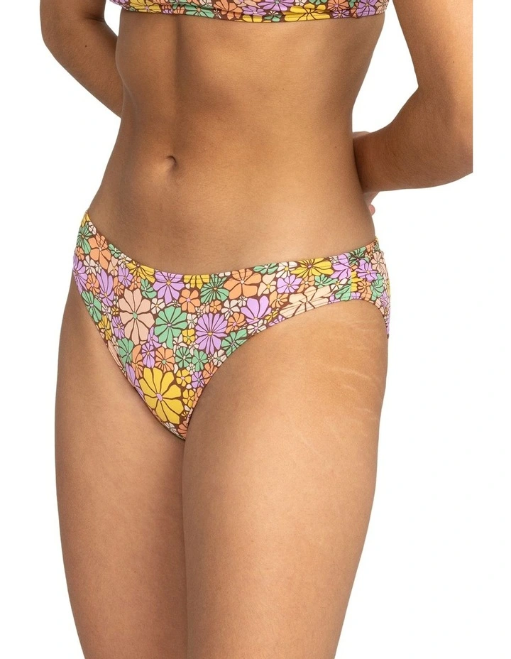 All About Sol Hipster Bikini Bottoms in Root Beer image 3