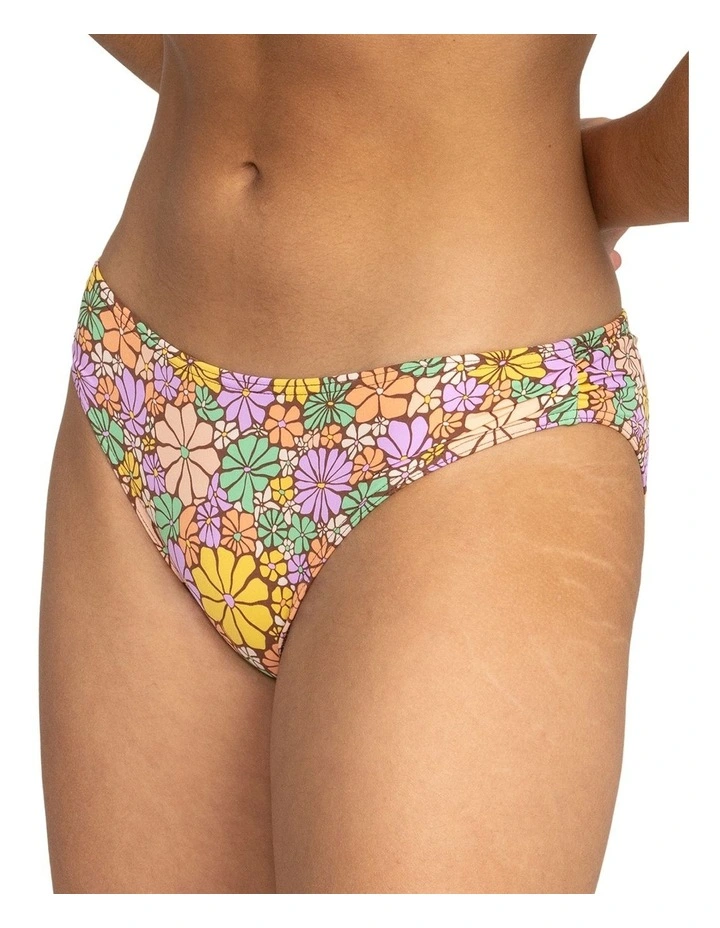 All About Sol Hipster Bikini Bottoms in Root Beer image 4