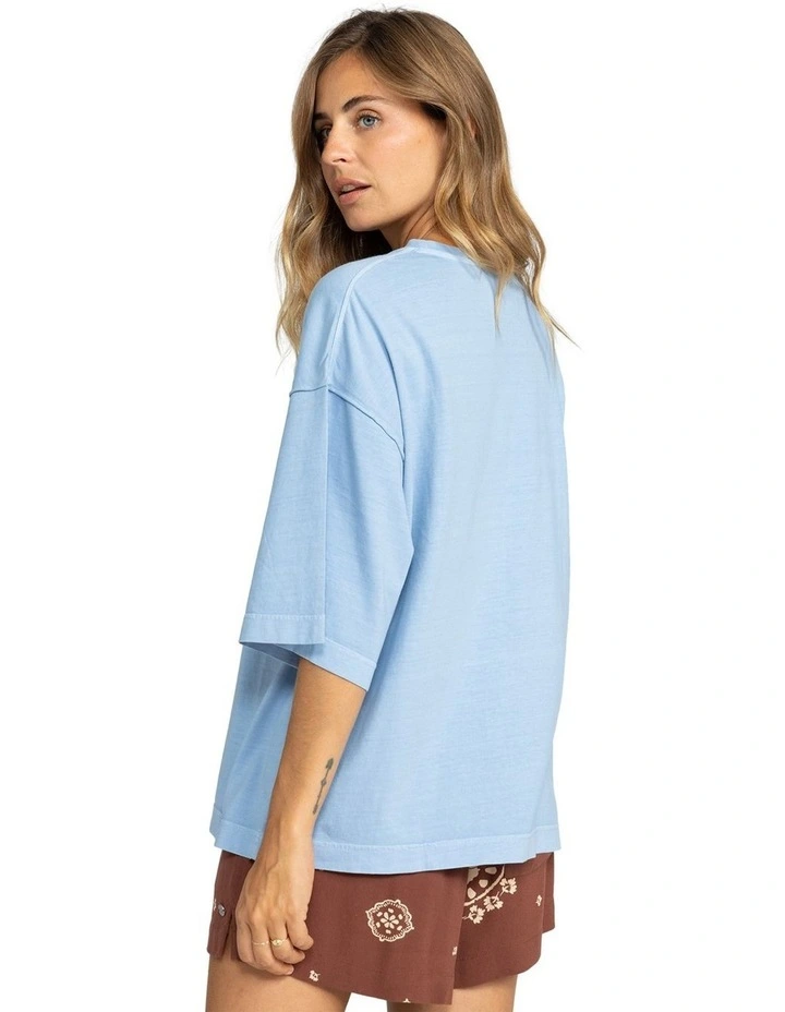 Sweet Shine Oversized T-shirt Bel Air Blue image 2