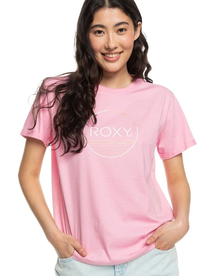 Noon Ocean Loose Fit T-shirt in Pink image 1
