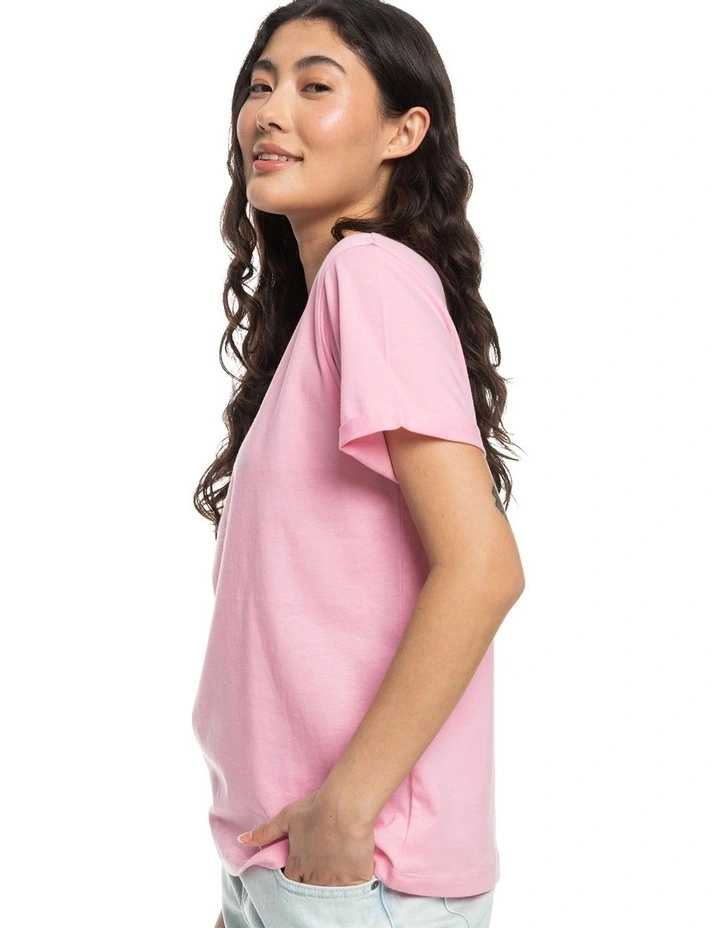 Noon Ocean Loose Fit T-shirt in Pink image 3