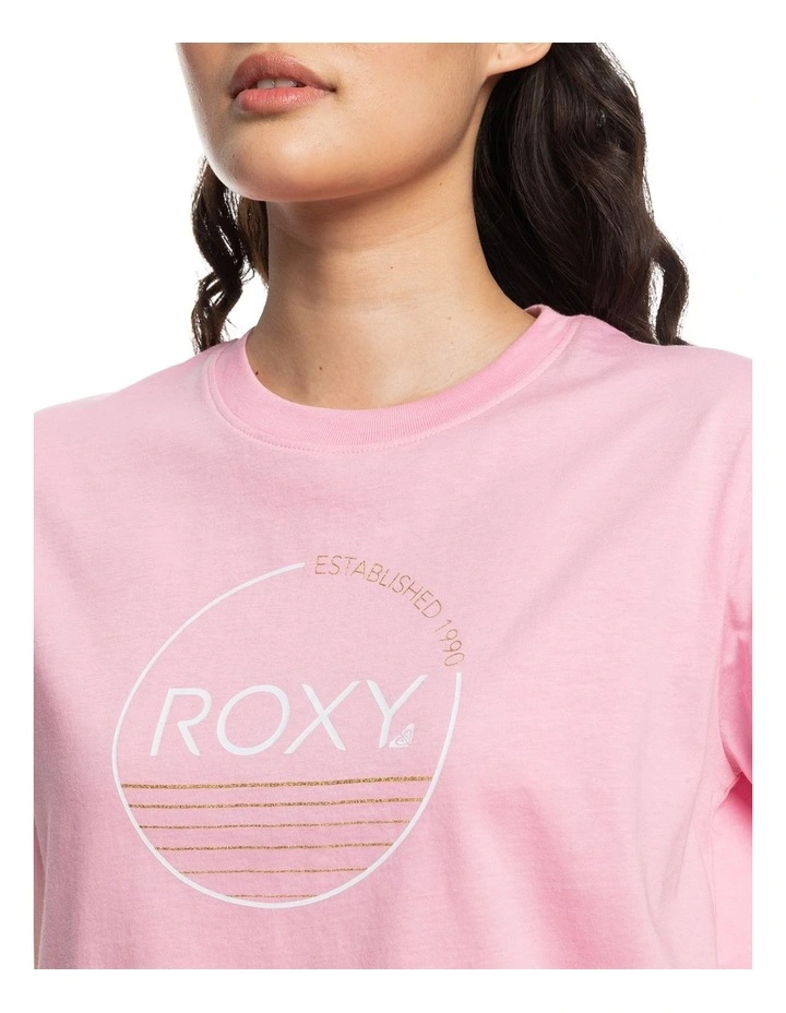 Noon Ocean Loose Fit T-shirt in Pink image 4