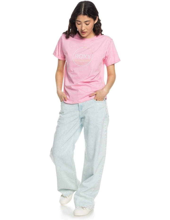 Noon Ocean Loose Fit T-shirt in Pink image 5