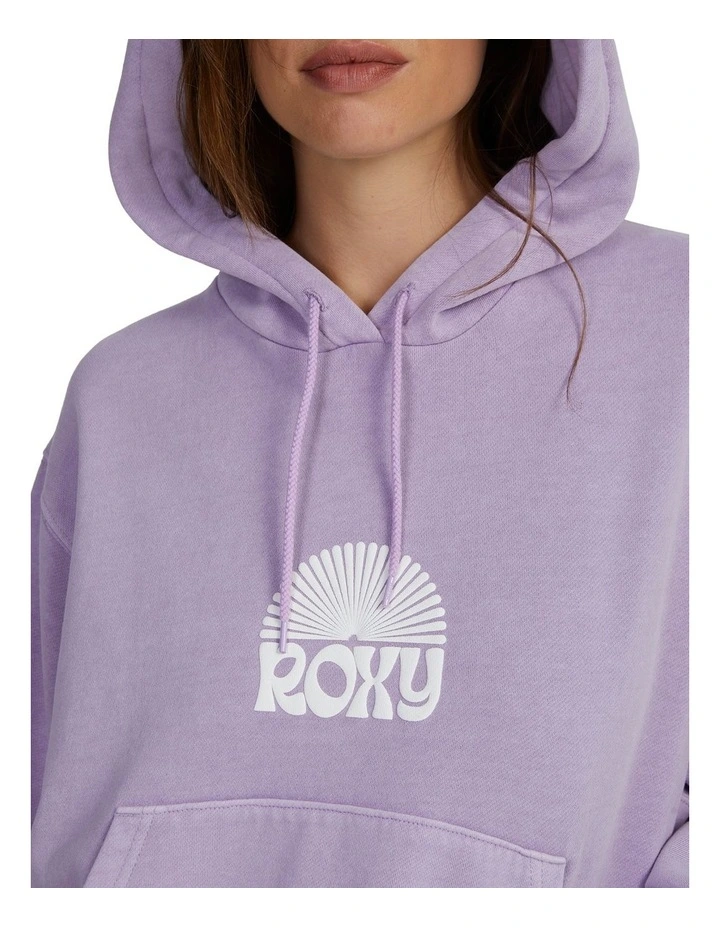 First Day Oversized Pullover Hoodie in Crocus Petal image 4