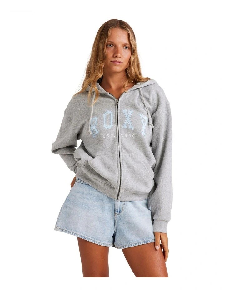 Endless Days Zip Hoodie in Heritage Heather image 1