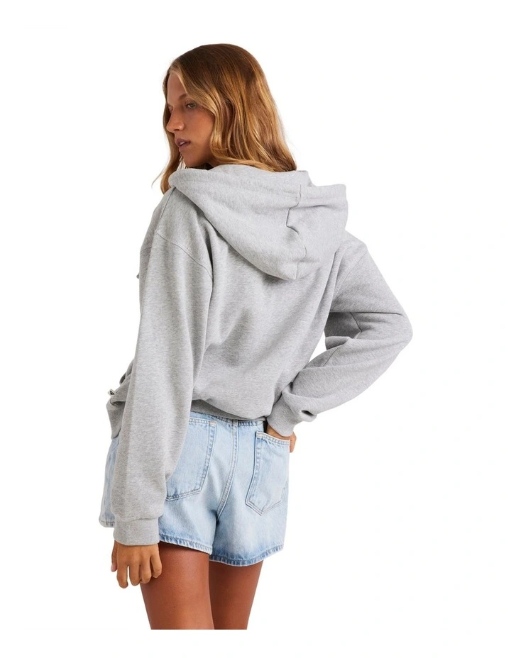 Endless Days Zip Hoodie in Heritage Heather image 2