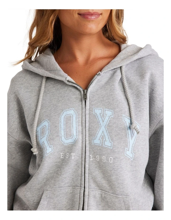 Endless Days Zip Hoodie in Heritage Heather image 4