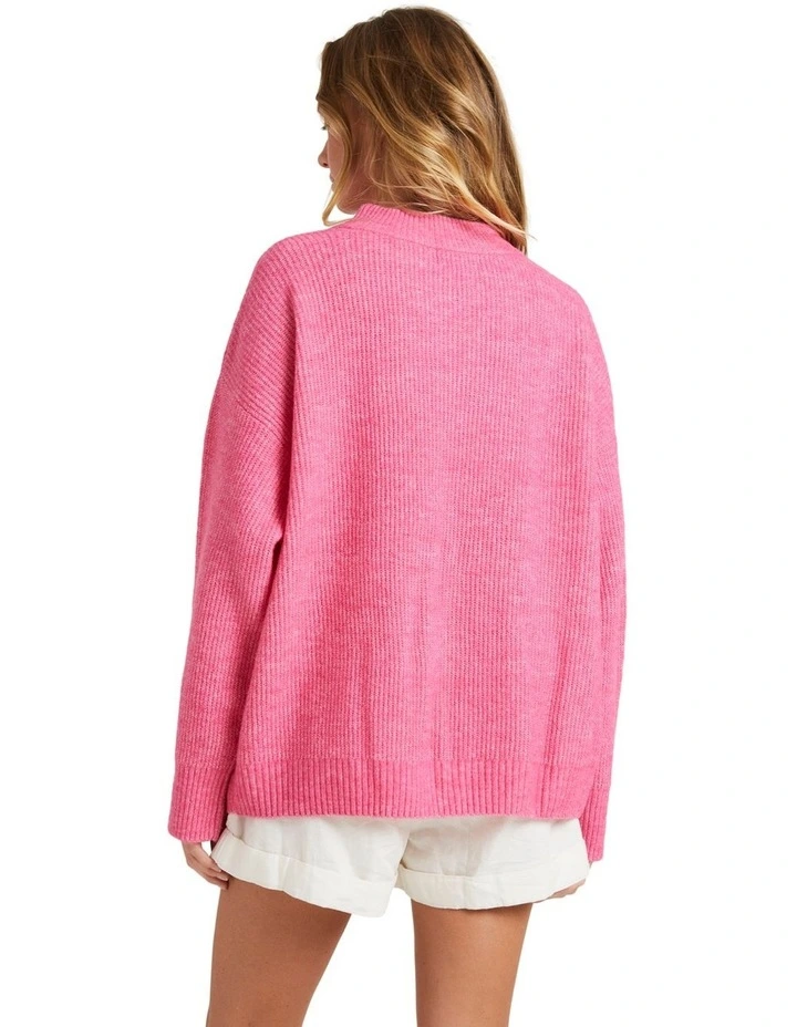 Dume Sweater in Shocking Pink image 2