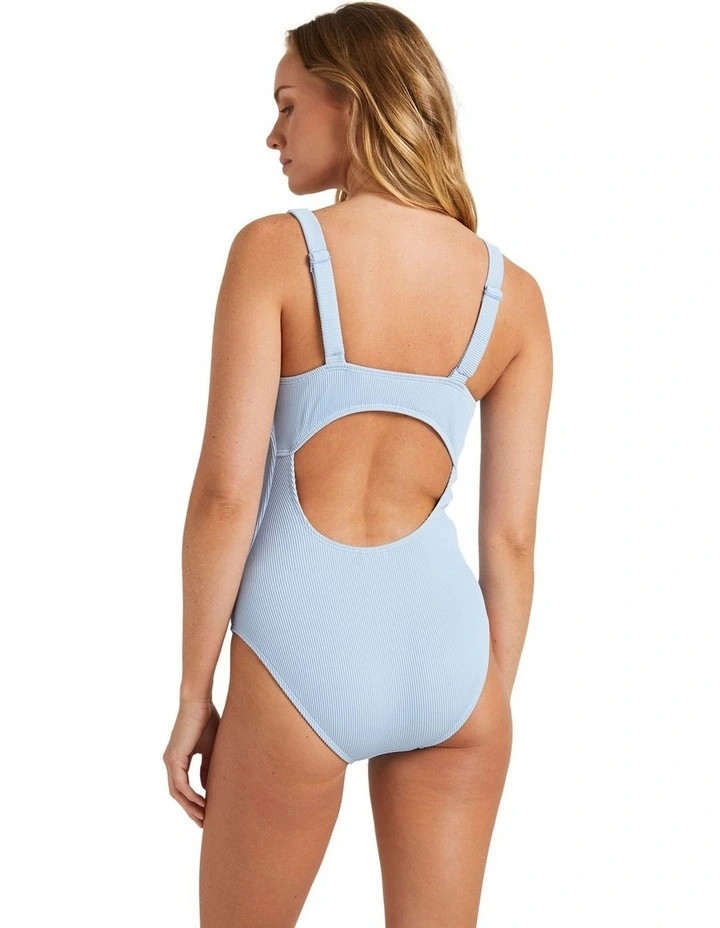 Rib Love One Piece in Bel Air Blue image 2