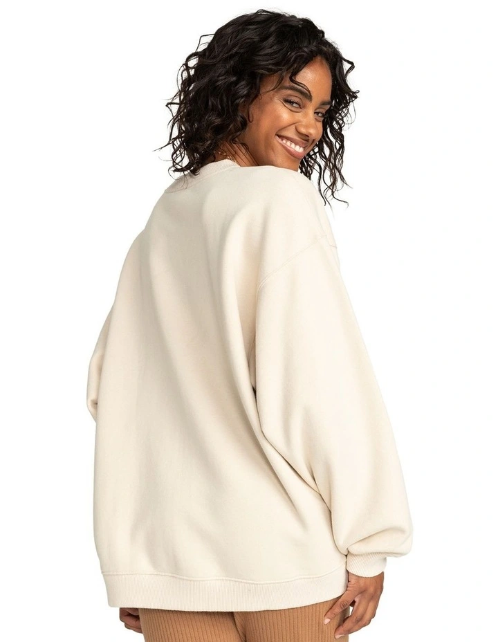 In Morning Sunrise Crew Neck Sweatshirt in Brazilian Sand image 2