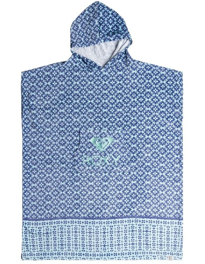 Stay Magical Printed Poncho Towel in Cloud Dancer Never Bored Swim image 1