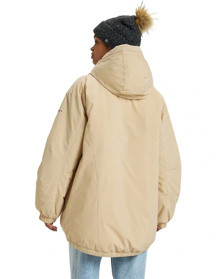 Lofty Cloud Insulated Jacket in Beige image 2