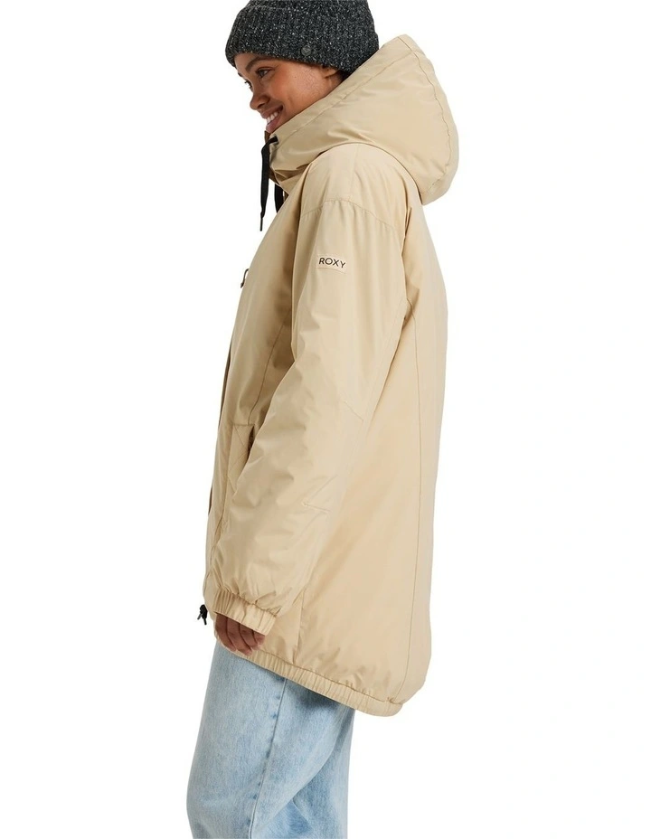 Lofty Cloud Insulated Jacket in Beige image 3
