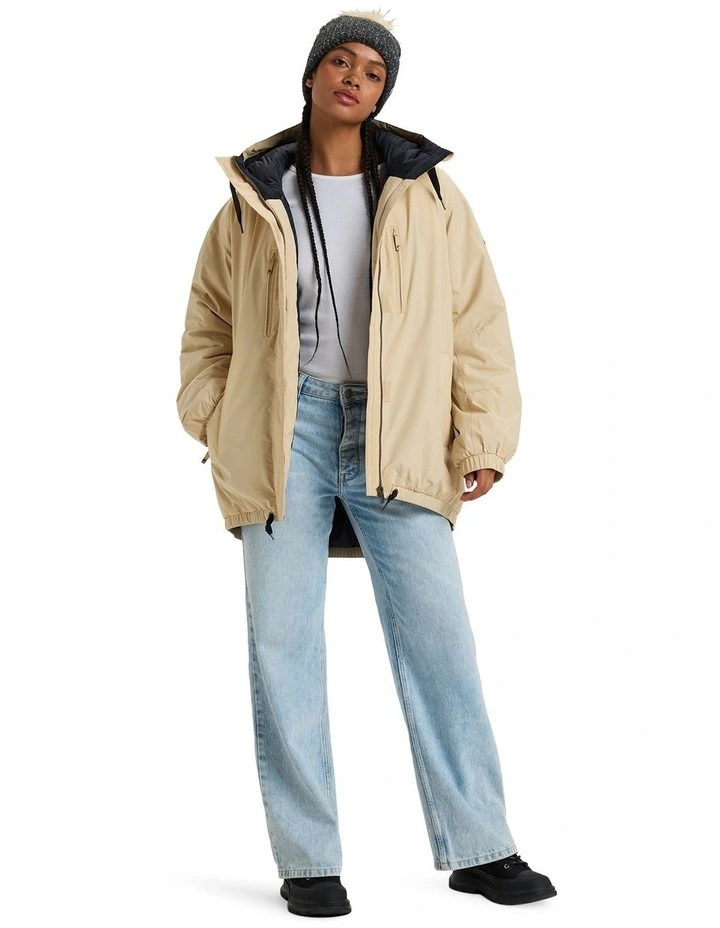 Lofty Cloud Insulated Jacket in Beige image 7