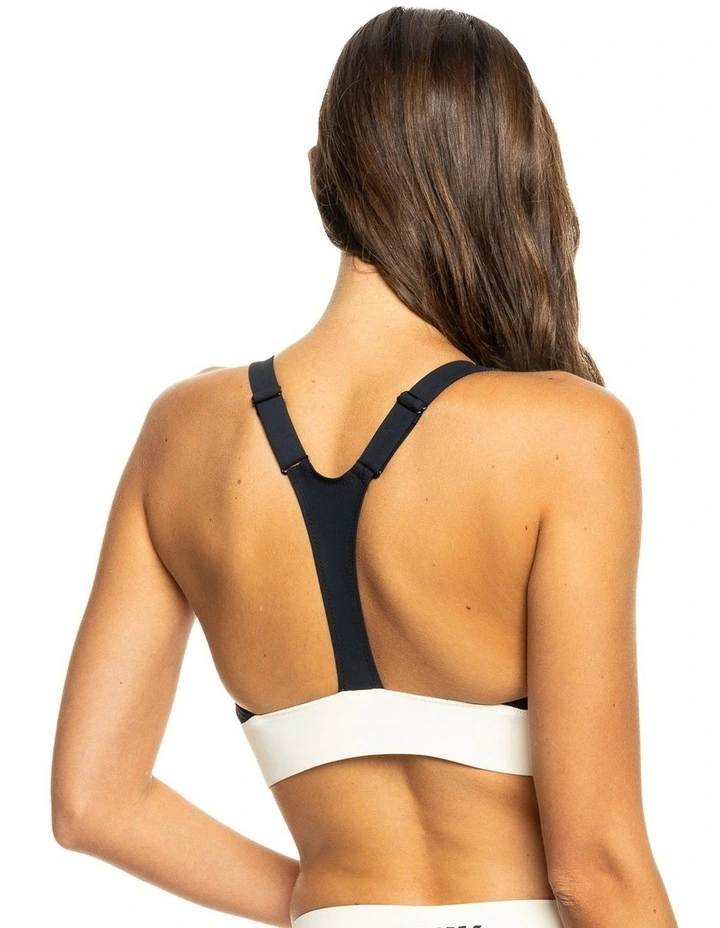 Active Full Coverage Bikini Top Black image 2