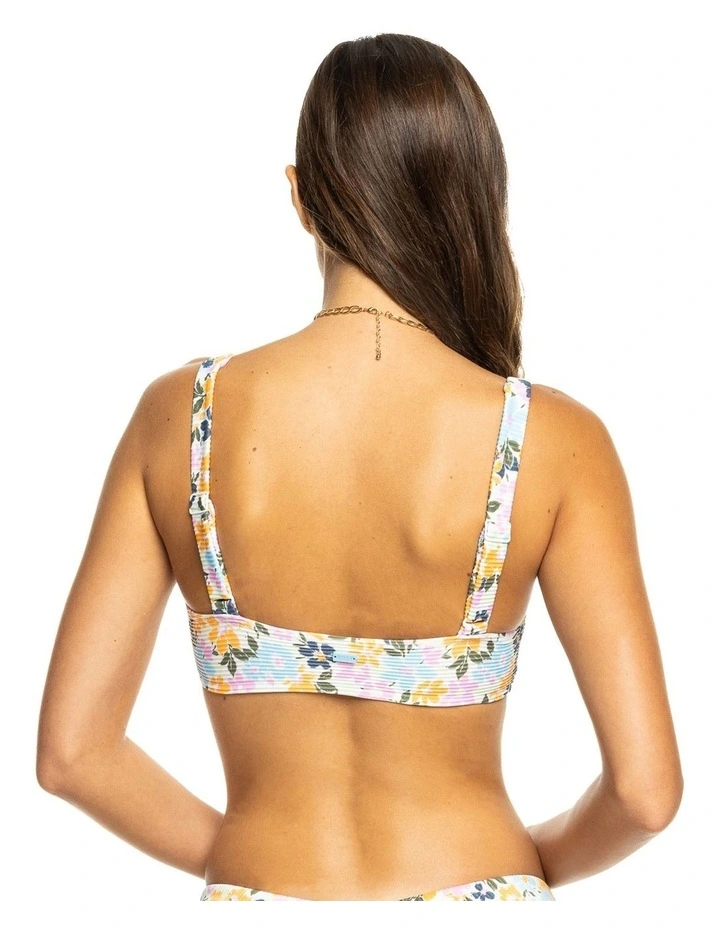 Salma Full Coverage Bikini Top in Multi image 2