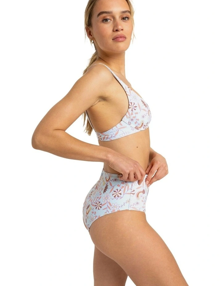 Vintage Isle Underwire Bikini Top in Blue image 3