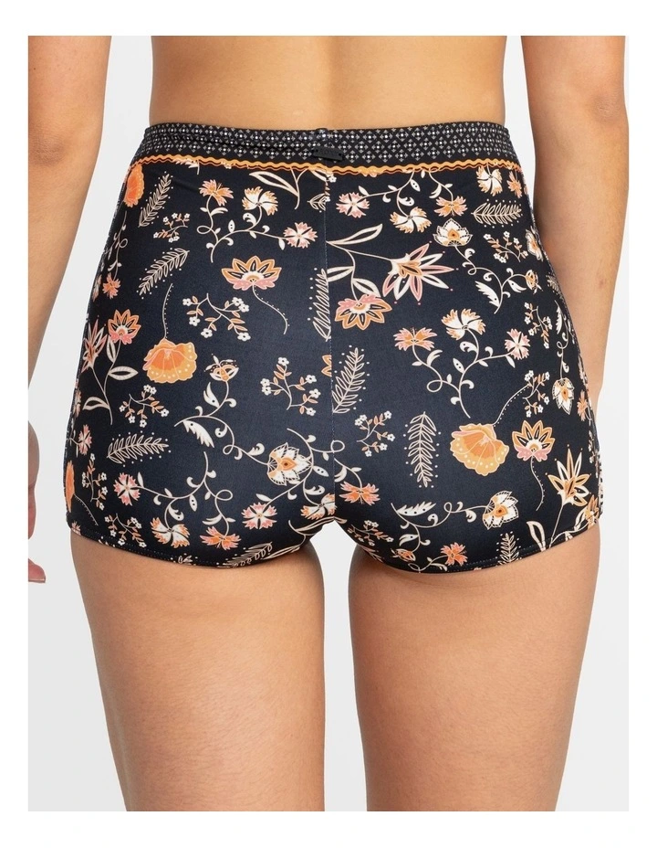 Anthracite Kerala Shorty Bikini Bottom in Black image 2