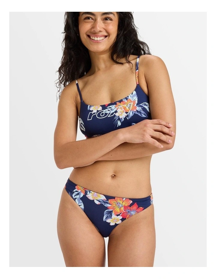 Womens Beloved Revo Moderate Bikini Bottom in Blue image 1