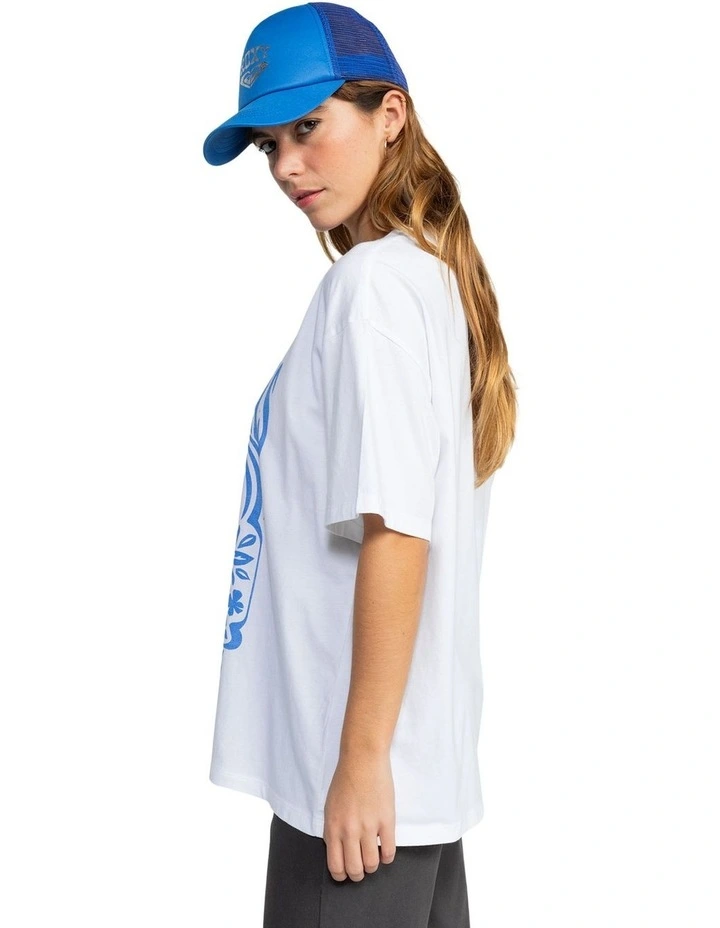 Moonrise Sea T-shirt in White image 3