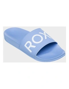 Slippy II Slider in Blue Mist