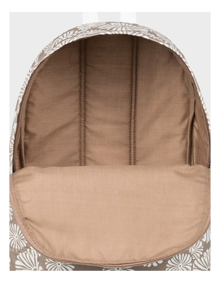 Sugar Baby Canvas Backpack in Portobella Tropical Tile image 4