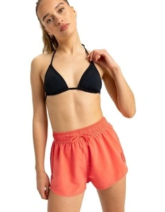 No Bad Waves Boardshort in Ember Glow