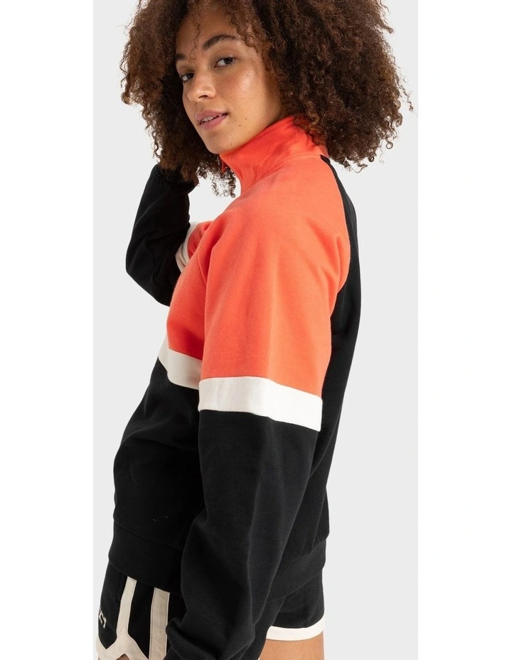 Essential Energy Relax Halfzip Fleece Top in Emberglow image 3