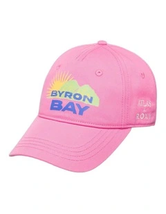 Atlas Trucker Cap in Pink Carnation
