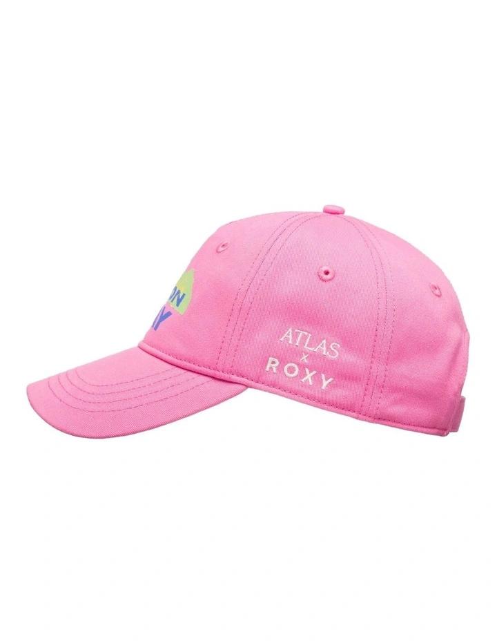 Atlas Trucker Cap in Pink Carnation image 2