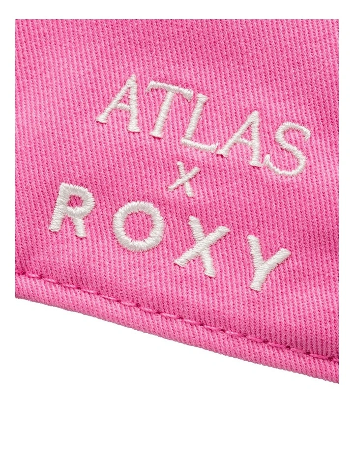 Atlas Trucker Cap in Pink Carnation image 5