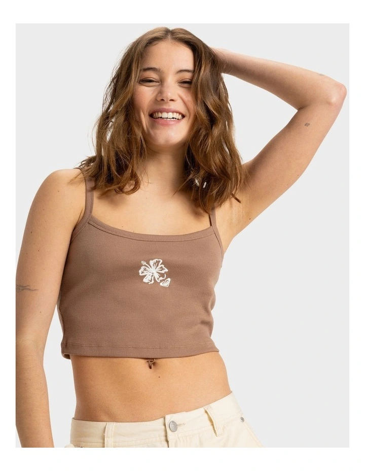 Summer Soul Cami Tank Top in Portabella image 1