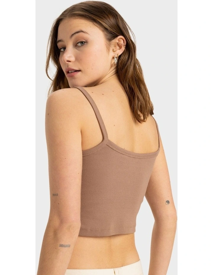 Summer Soul Cami Tank Top in Portabella image 2