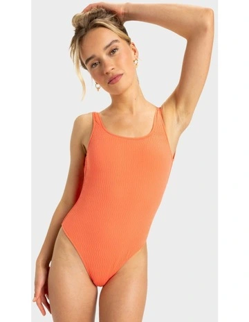 Lagos One Piece Swimsuit in Emberglow